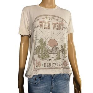 Altered state  Women's Wild West Heritage Graphic Tee Multicolor Size S